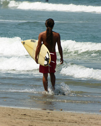 Surfeur balinais - Kuta - Bali